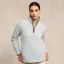 Holland Cooper Country Fleece Half Zip Womens Pullover - Pale Blue