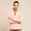 Holland Cooper Country Fleece Half Zip Ladies Pullover - Soft Pink