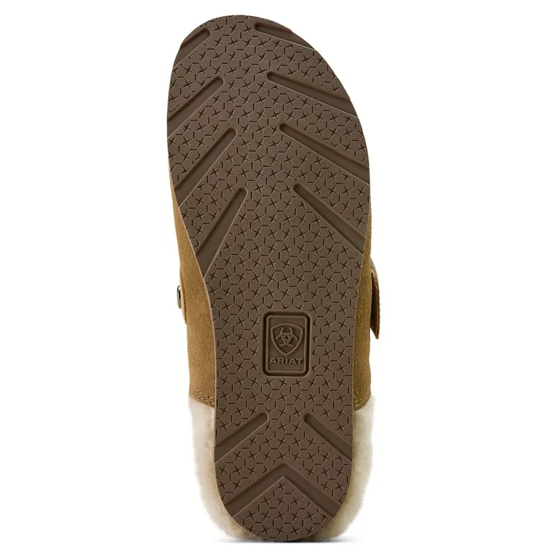 Ariat Country Sherpa Women's Mules - Ranch Brown Suede-6