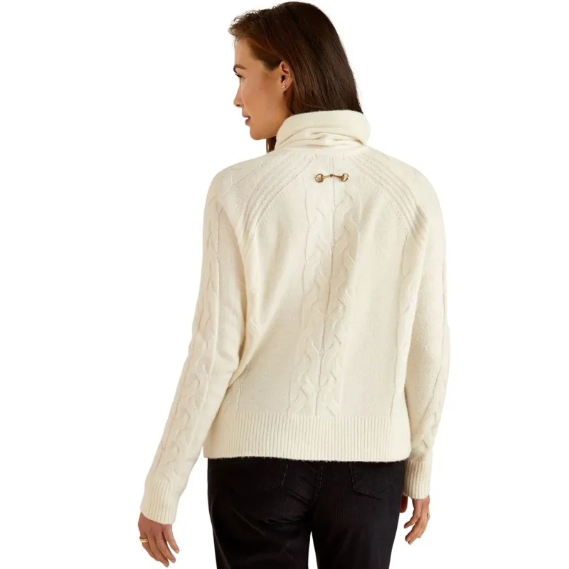 Ariat Country Novato Ladies Sweater - Vanilla Ice-1