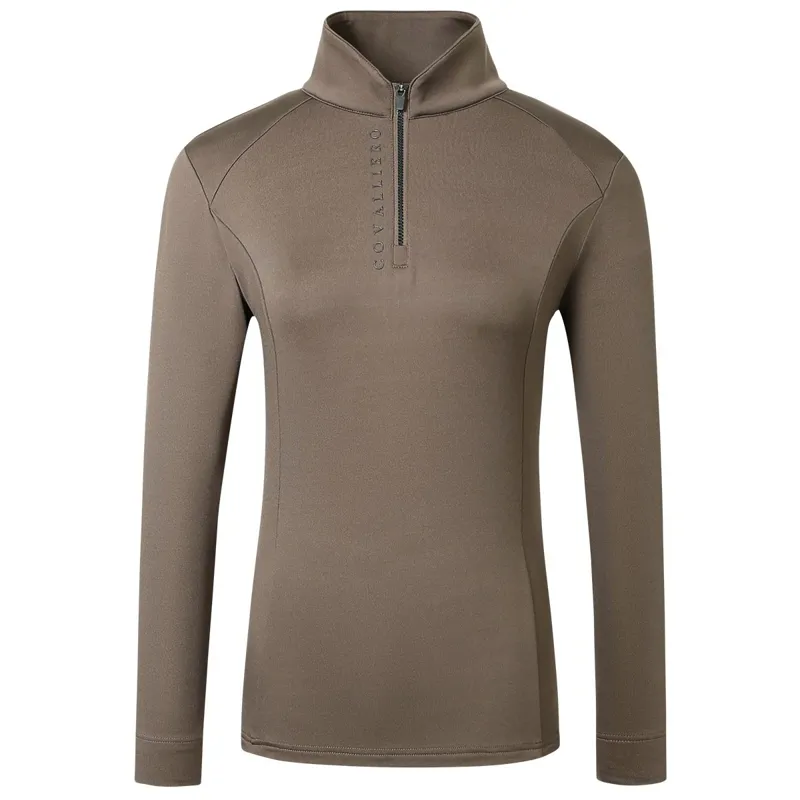 Covalliero Active Women's Top - Coffee