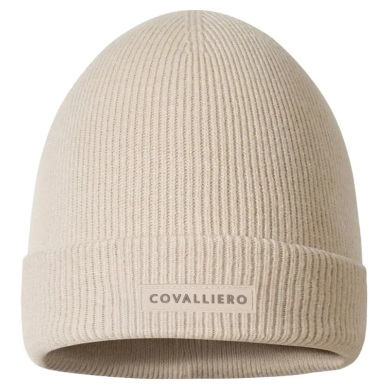 Covalliero Knitted Beanie - Beige