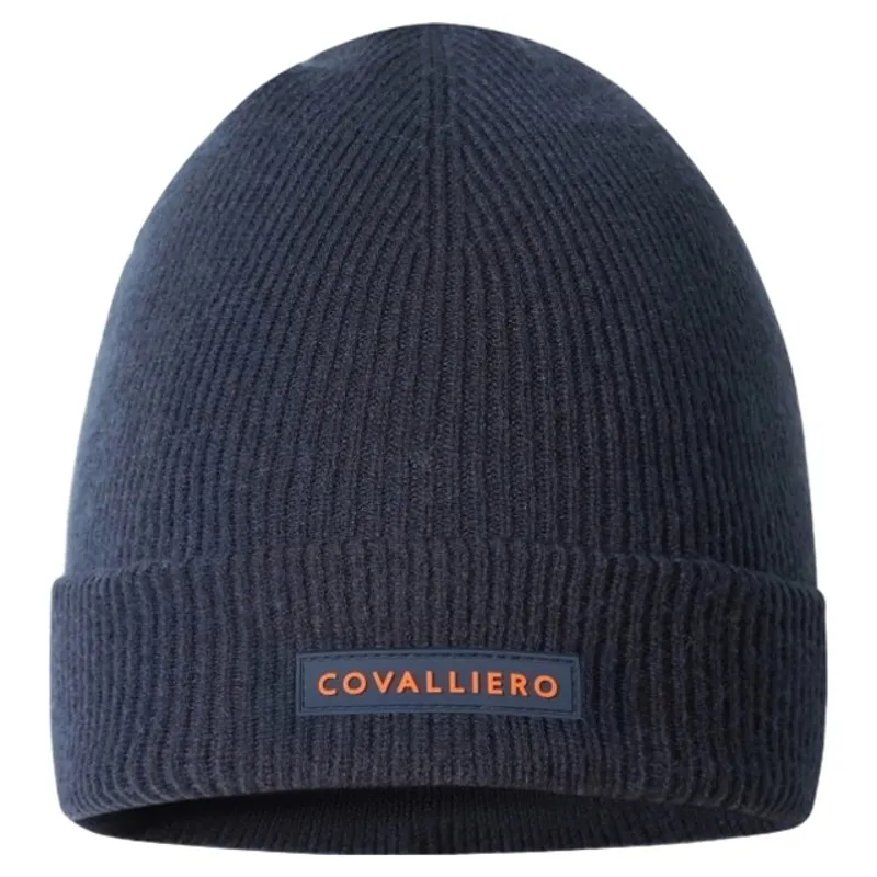 Covalliero Knitted Beanie - Dark Navy