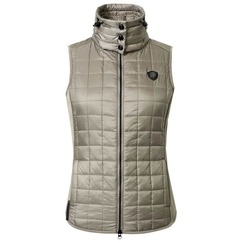 Covalliero Combi Ladies Hybrid Vest - Taupe