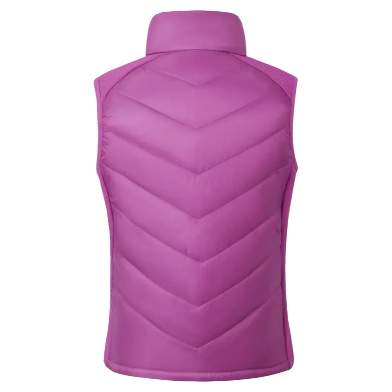 Covalliero Combi Junior Quilted Vest - Light Berry-2