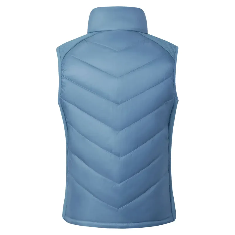 Covalliero Combi Junior Quilted Vest - Smoked Blue-2