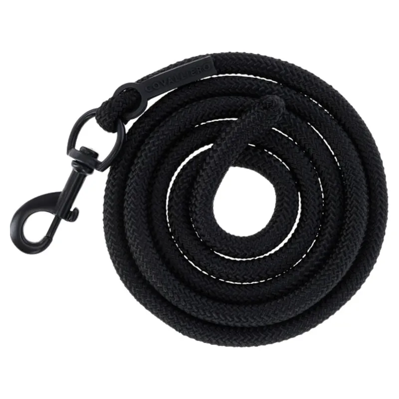 Covalliero Swivel Hook Lead Rope - Black