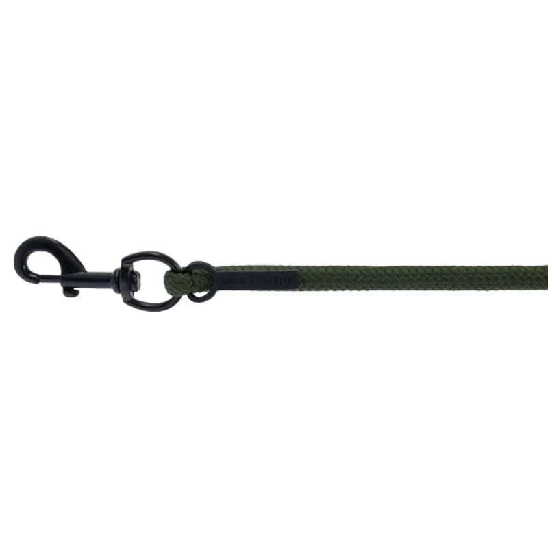 Covalliero Swivel Hook Lead Rope - Forest Green-1