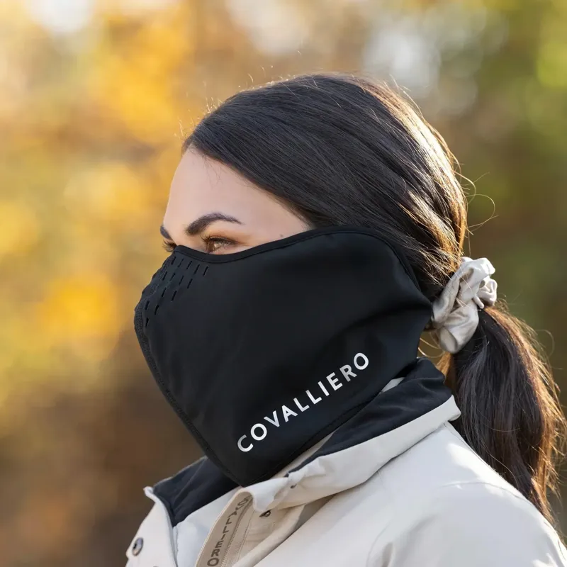 Covalliero Face and Neck Warmer - Black