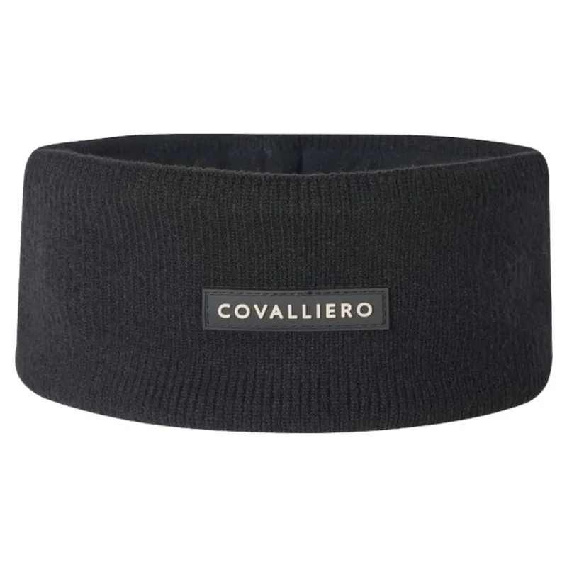 Covalliero Knitted Headband - Black