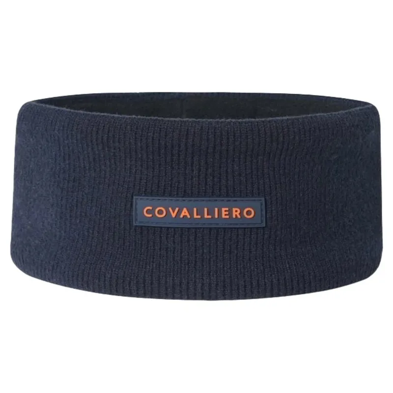 Covalliero Knitted Headband - Dark Navy