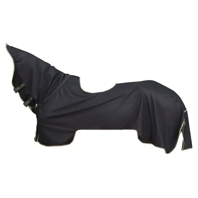 Covalliero Mesh Riding Sheet - Black-1