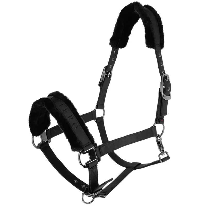 Covalliero Padded Halter - Black