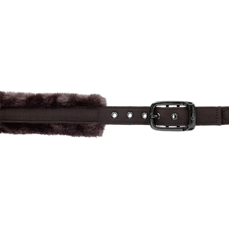 Covalliero Padded Halter - Coffee-1