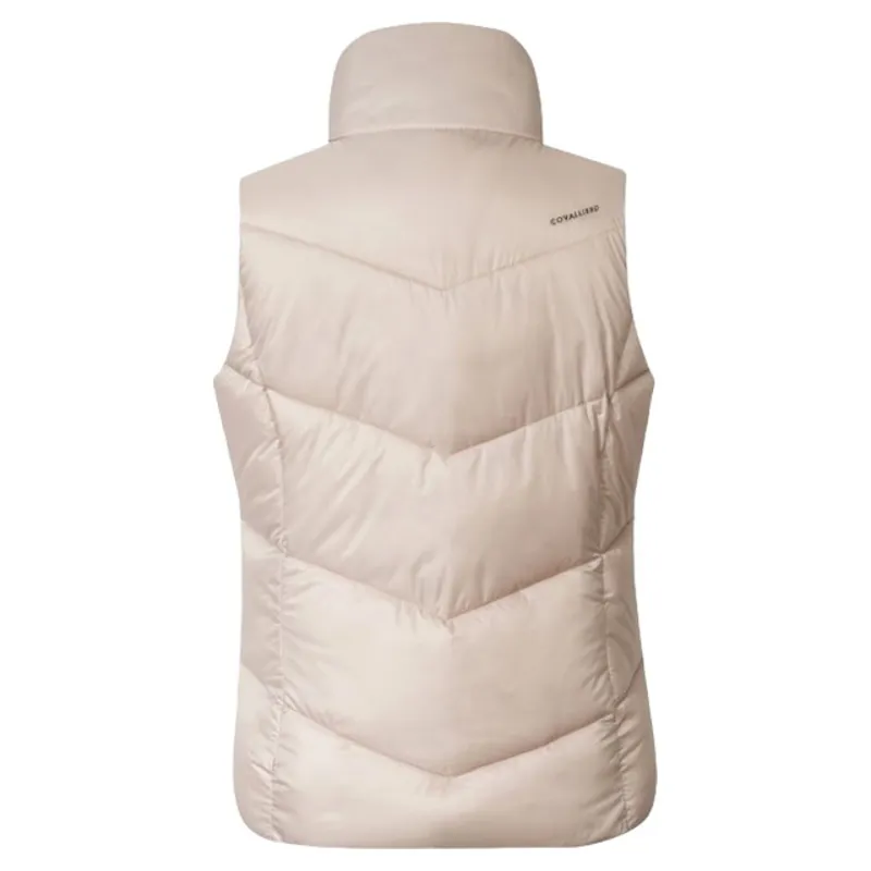 Covalliero Padded Womens Vest - Beige-1