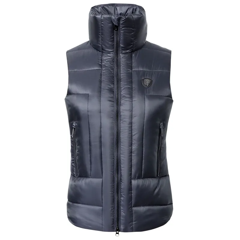 Covalliero Women's Quilted Vest - Dark Navy
