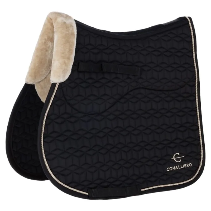 Covalliero Soft Jumping Saddle Pad - Black