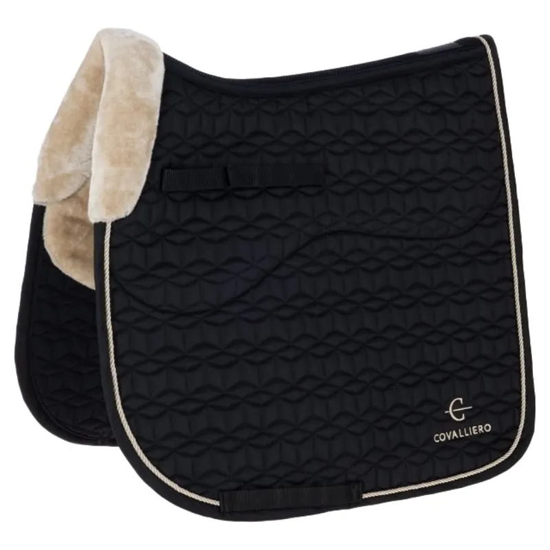 Covalliero Soft Dressage Saddle Pad - Black