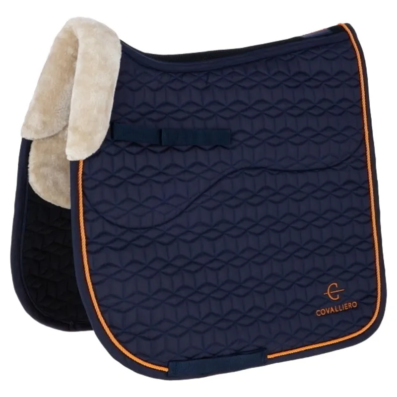 Covalliero Soft Dressage Saddle Pad - Dark Navy