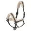 Covalliero Soft Faux Fur Halter - Milky Chocolate