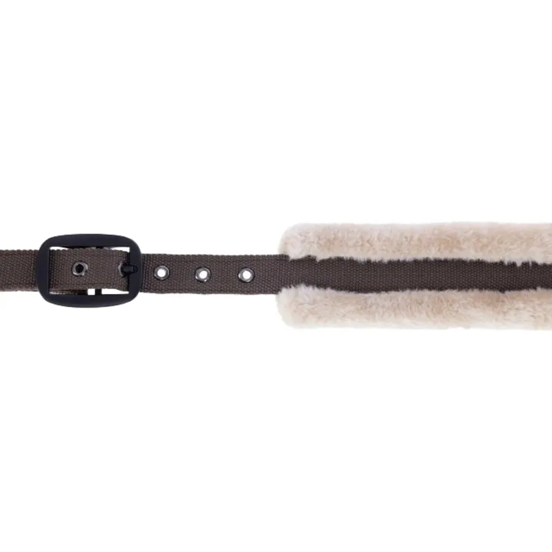 Covalliero Soft Faux Fur Halter - Milky Chocolate-1