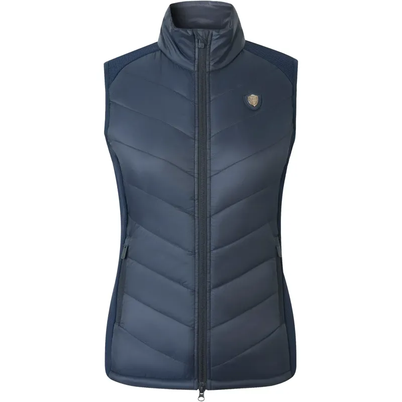Covalliero Combi Womens Quilted Vest - Dark Navy