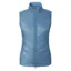 Covalliero Combi Womens Quilted Vest - Smoked Blue