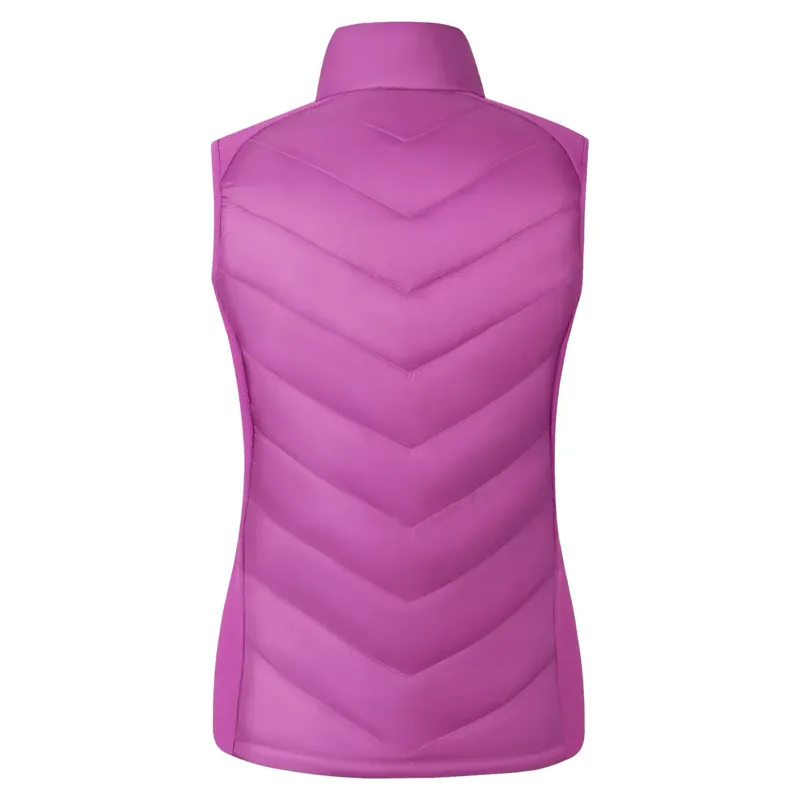 Covalliero Combi Womens Quilted Vest - Light Berry-2