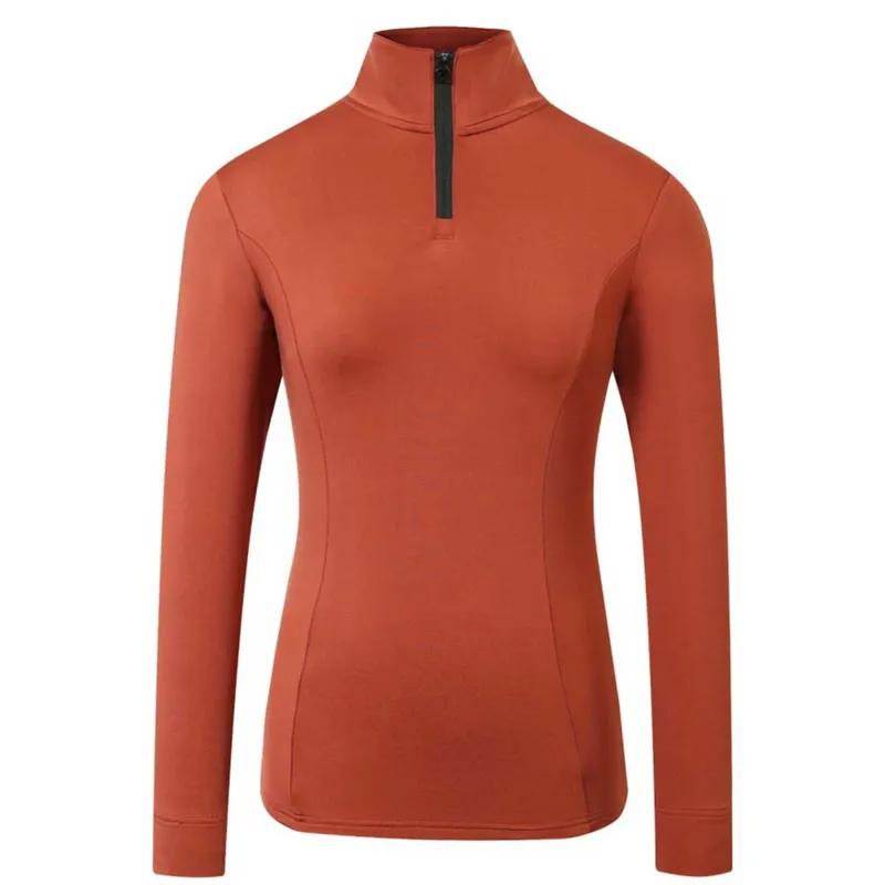 Covalliero Women's Active Shirt - Rust