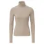 Covalliero Women's Turtleneck Base Layer - Beige