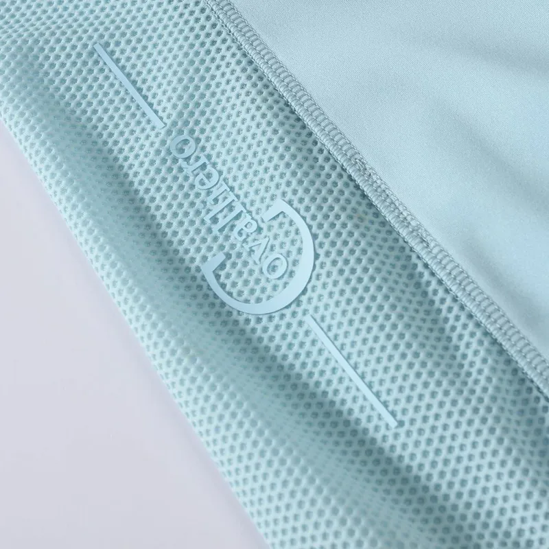 Covalliero Mesh Insert Ladies Vest - Light Blue-3