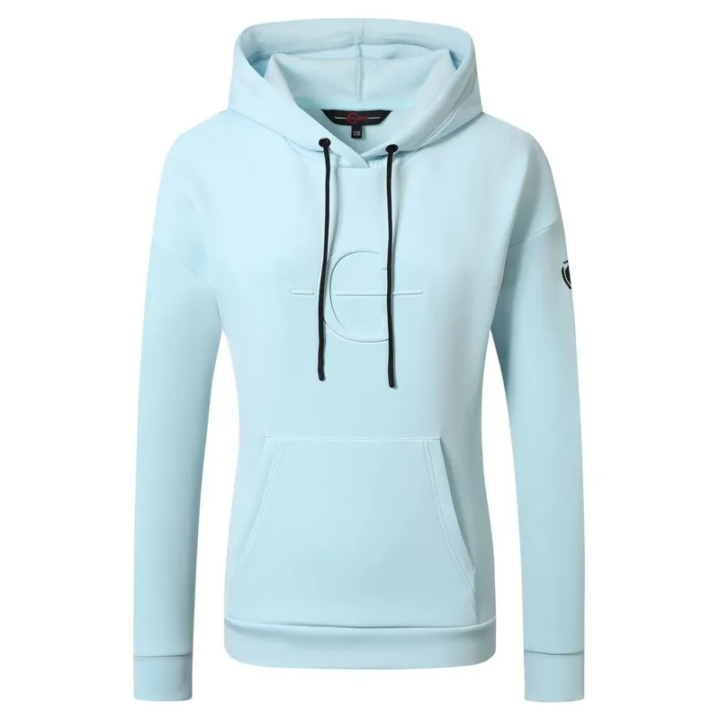 Covalliero C-Logo Women's Hoodie - Light Blue