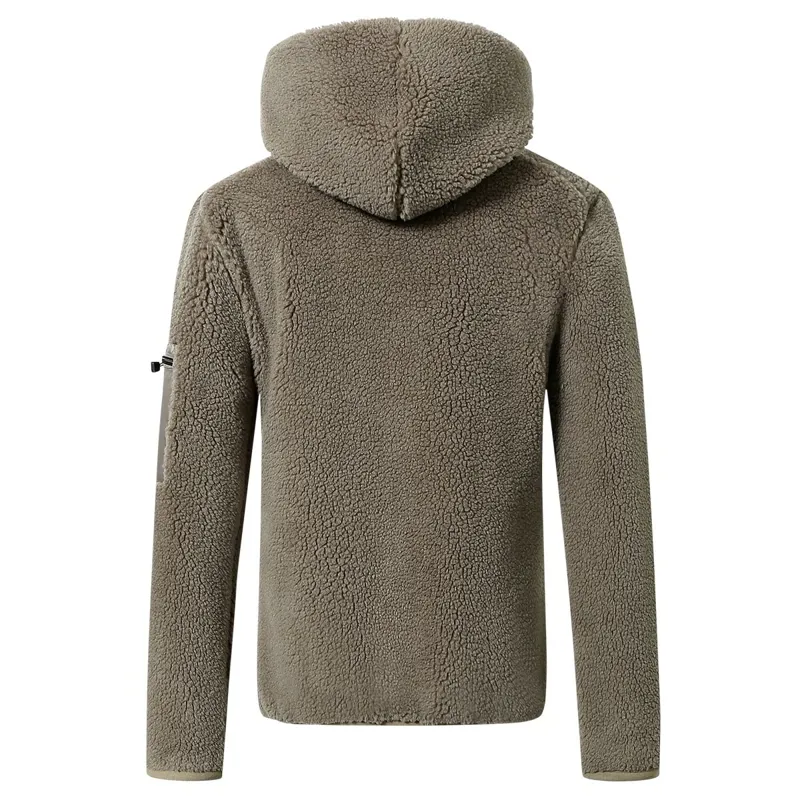 Covalliero Teddy Fleece Junior Jacket - Taupe-1