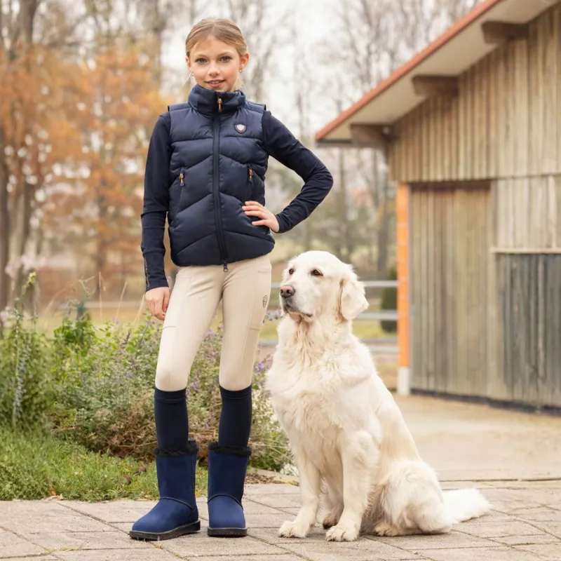 Covalliero Junior Padded Vest - Dark Navy-4