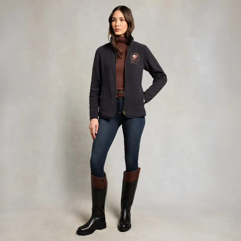 Holland Cooper Cranborne Women's Fleece Jacket - Ink Navy-4