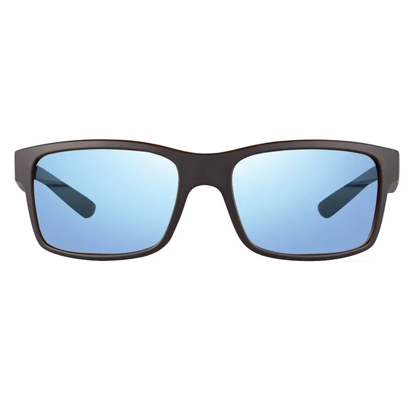 Revo Crawler Sunglasses - Matte Black and Tortoise Blue Water-1