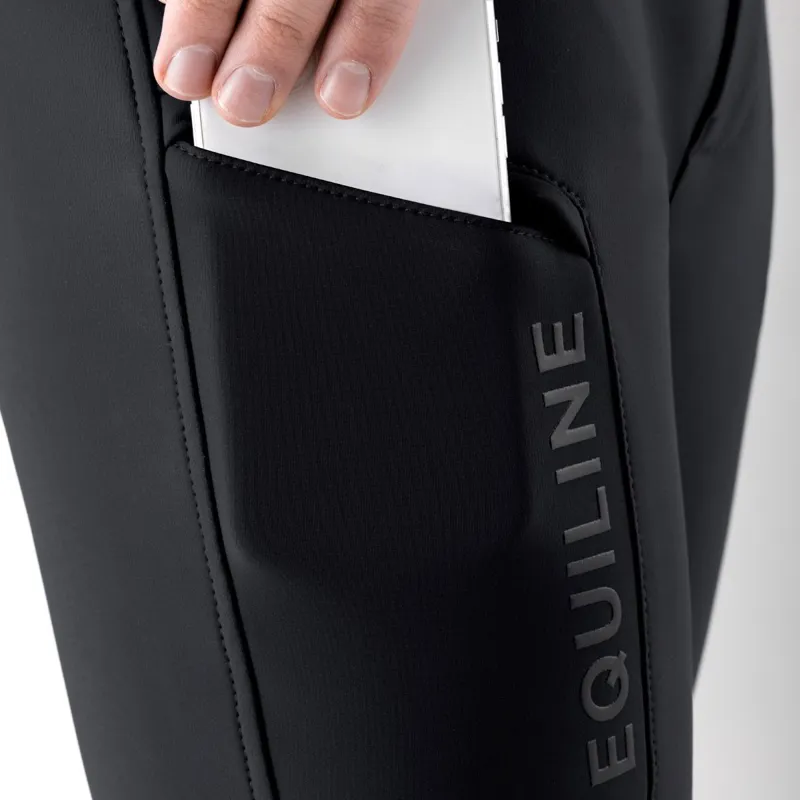 Equiline Crunof Men's Full Grip Breeches - Black-2