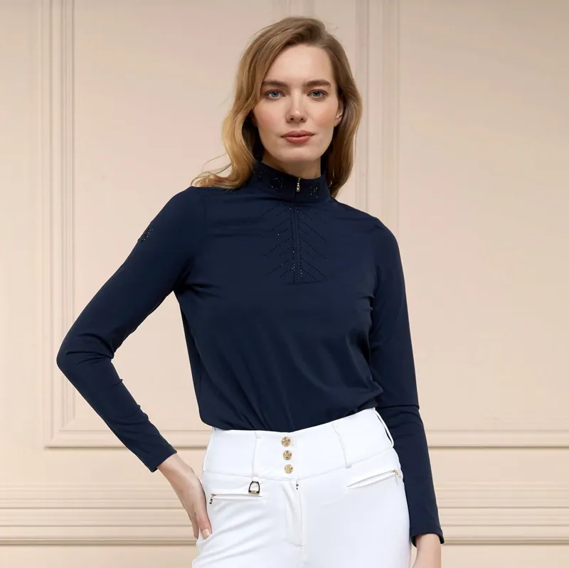 Holland Cooper Crystal Women's Base Layer - Ink Navy