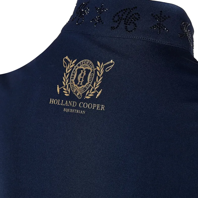 Holland Cooper Crystal Women's Base Layer - Ink Navy-5