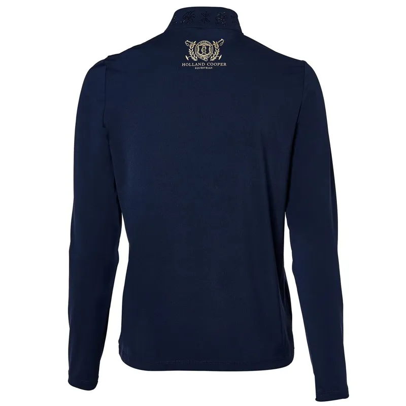 Holland Cooper Crystal Women's Base Layer - Ink Navy-4