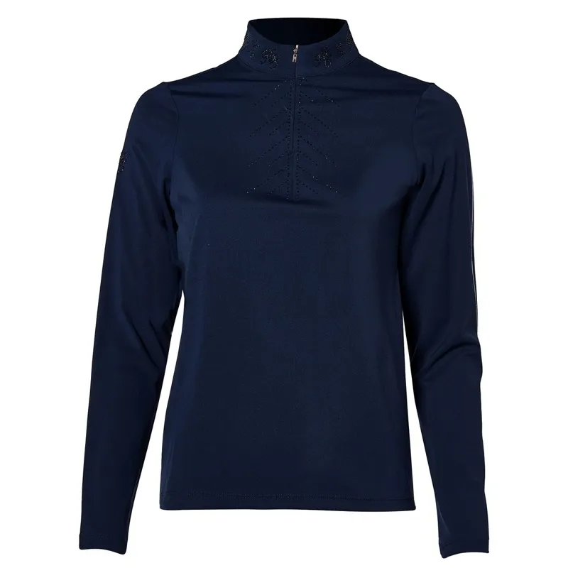 Holland Cooper Crystal Women's Base Layer - Ink Navy-8