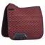 LeMieux Crystal Suede Dressage Saddle Pad - Burgundy