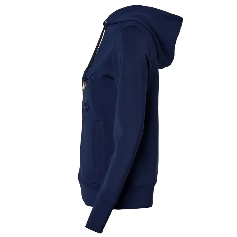 Holland Cooper Crystal Womens Hoodie - Navy-4