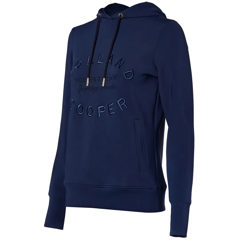 Holland Cooper Crystal Womens Hoodie - Navy-3