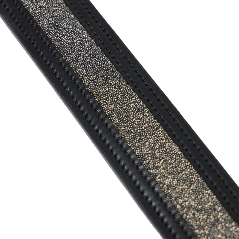 LeMieux Crystal Insert Belt - Black-1