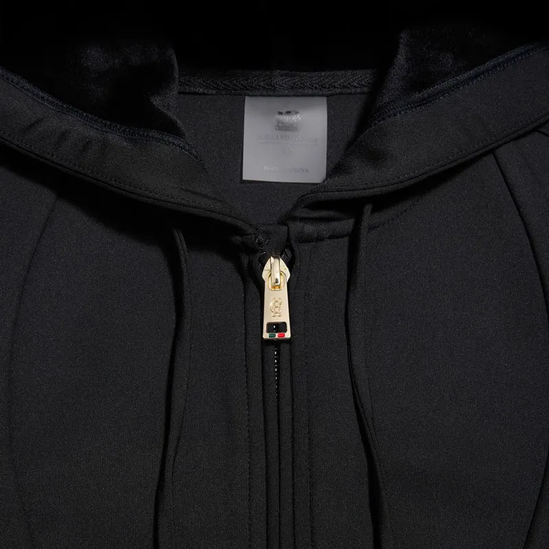 Holland Cooper Crystal Zip Women's Hoodie - Black-6