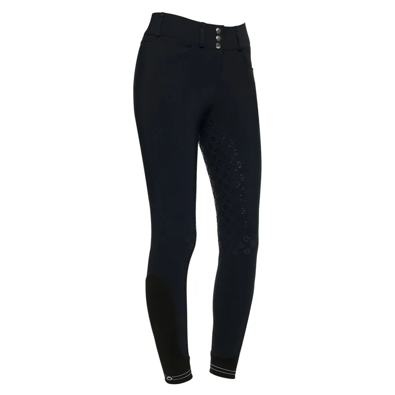 Cavalleria Toscana Dressage Full Grip Womens Breeches - Navy