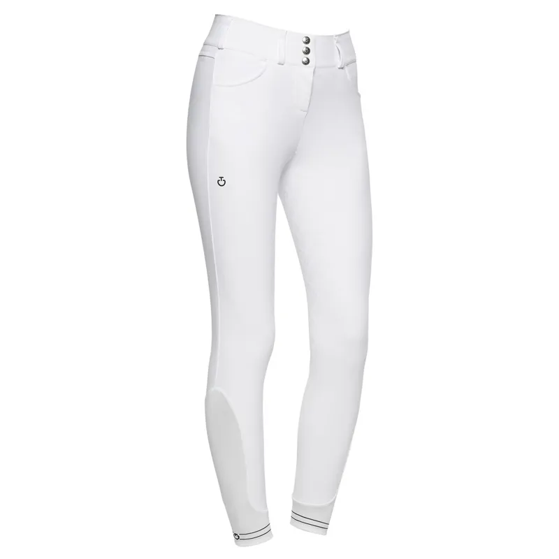 Cavalleria Toscana Dressage Full Grip Women's Breeches - White