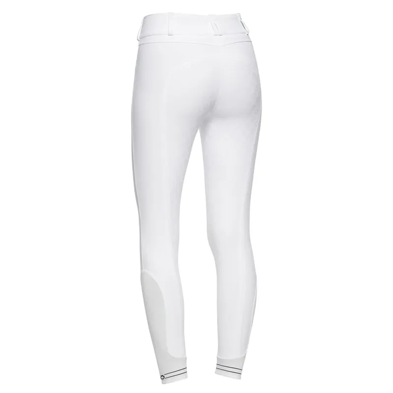 Cavalleria Toscana Dressage Full Grip Women's Breeches - White-1