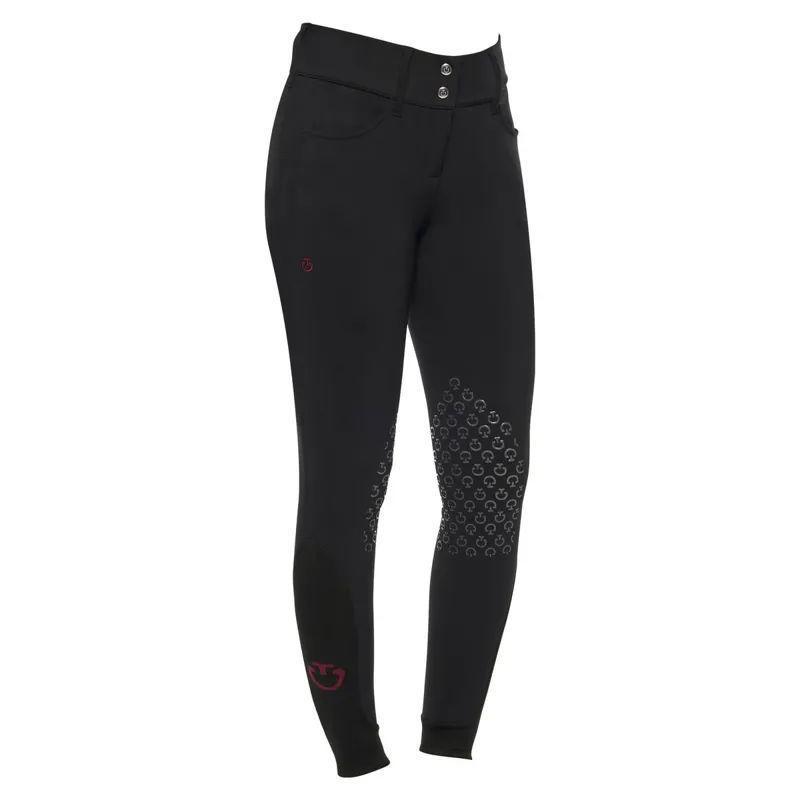 Cavalleria Toscana American Knee Grip Ladies Breeches-Black
